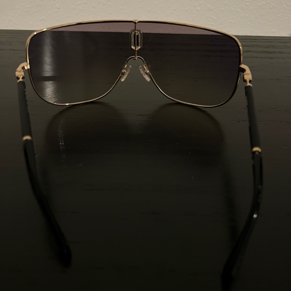 Balmain Black and Gold Sunglasses - Picture 3 of 11